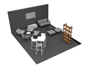 Stand construction 30m²