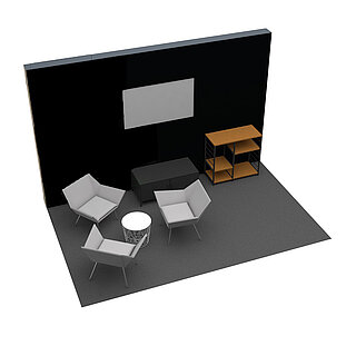 Stand construction 10m²