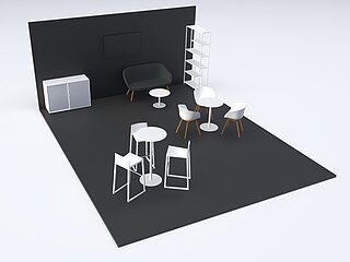 Stand construction 30m²