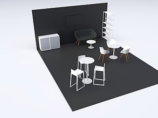 Stand construction 30m²